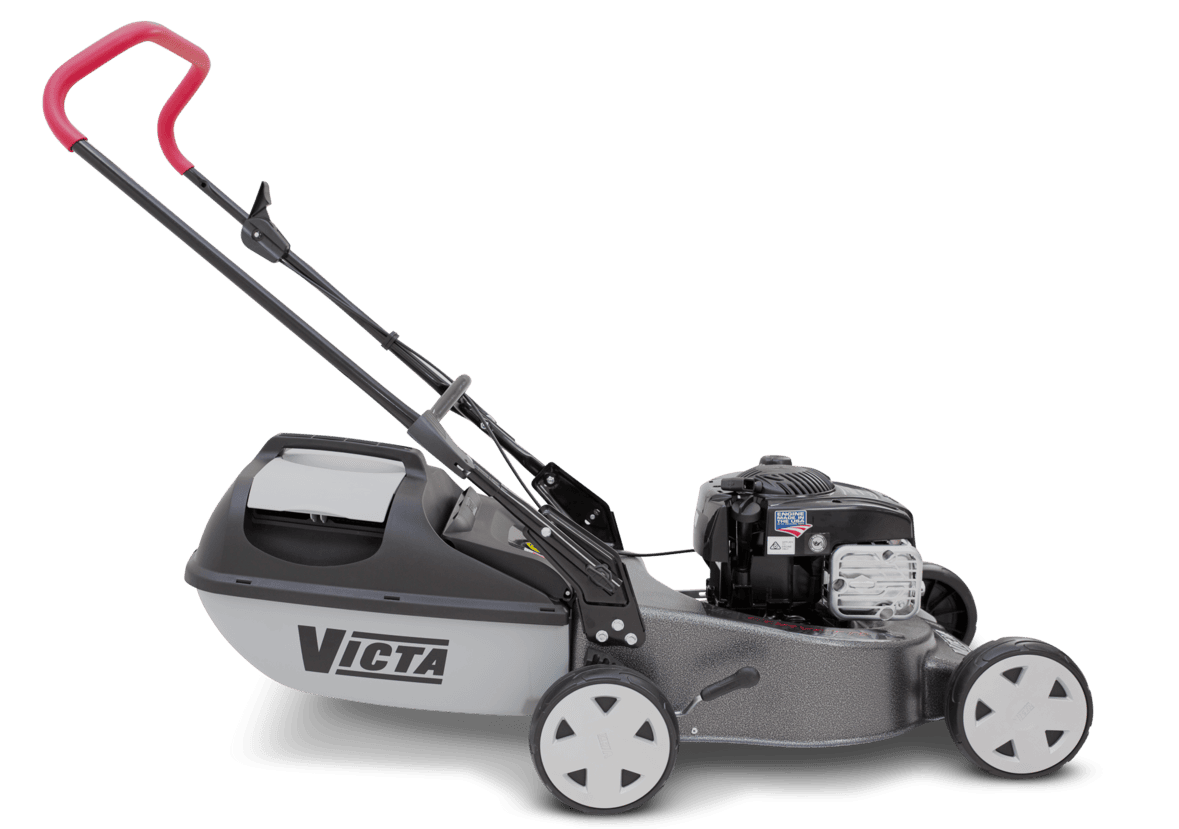 Victa 18" Corvette 300 Steel Base, Mulch or Catch Push Mower - Image 4