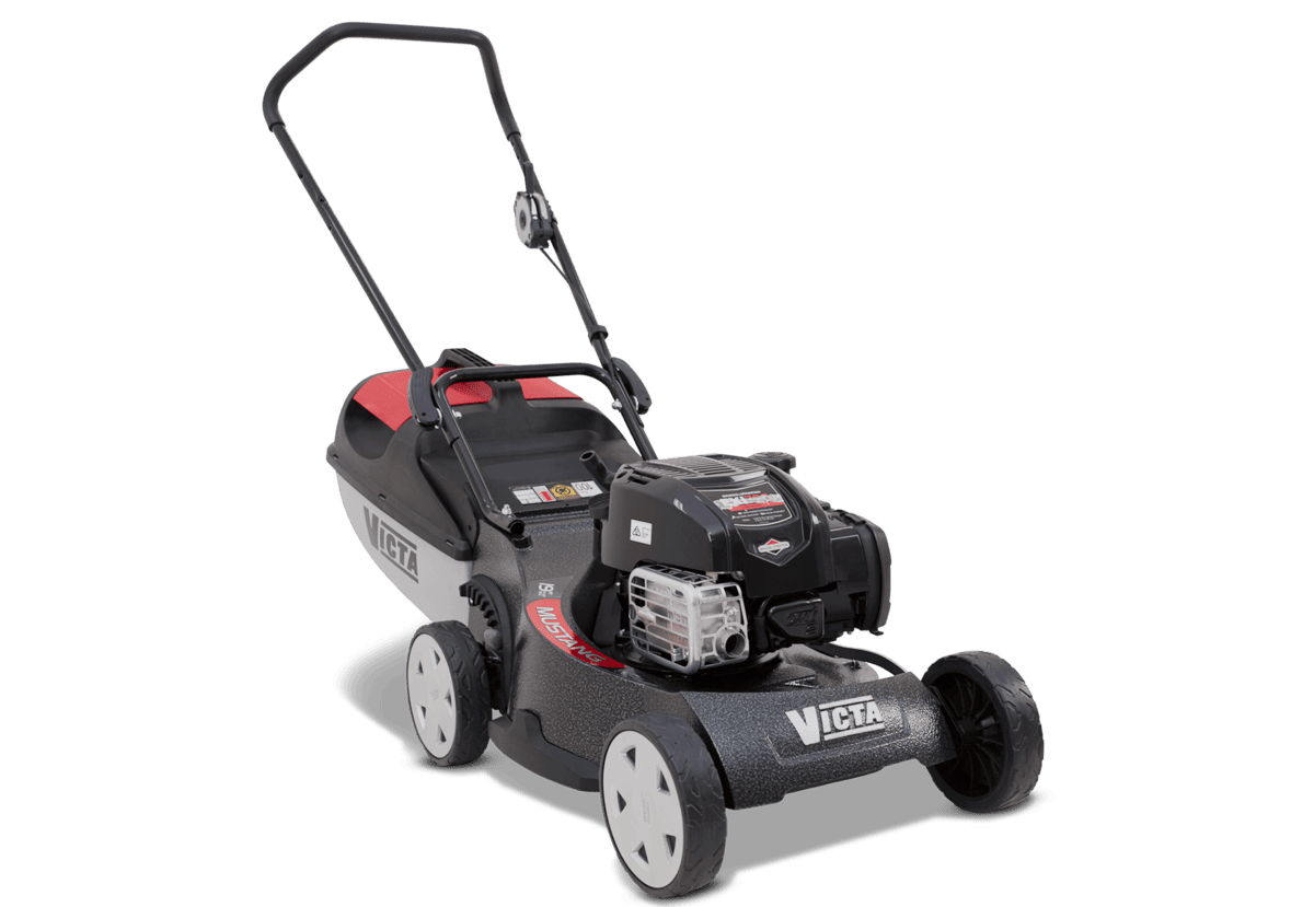 Victa 19" Mustang B&S 725 Alloy Base, Mulch or Catch Push Mower - Image 4